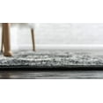 thumbnail image 4 of Unique Loom 3135029 2 x 6 ft. Imperial Lygos Runner Rug, Black, 4 of 10