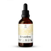 Feverfew Extract, Natural Herbal Supplement for Nervous System Balance, Feverfew (Tanacetum parthenium) Dried Herb Tincture, Alcohol-Free, Drops 4 oz