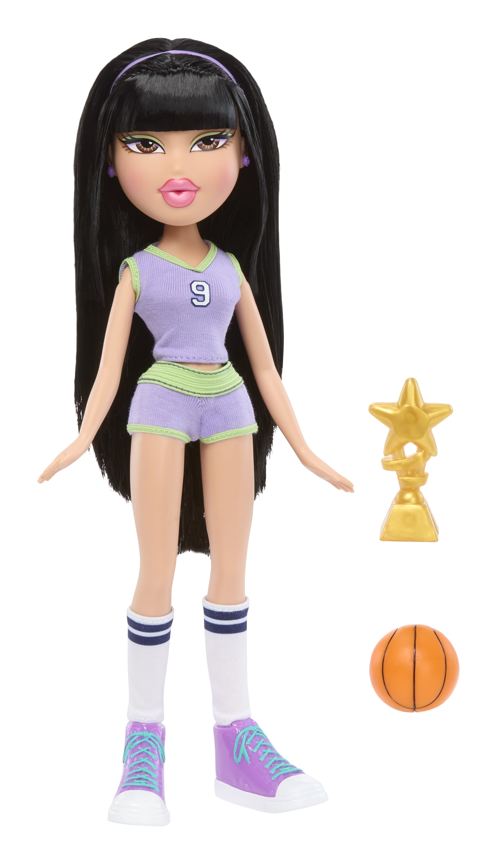 Bratz, Fashion Doll, Jade with Accessories, Play Sportz Basketball
