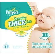 Pampers - Sensitive ThickCare Wipes, 300ct