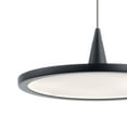 thumbnail image 6 of 83962MBK Elan Lighting Jeno - 9 Inch 16.8W 1 LED Mini Pendant-Matte Black Finish, 6 of 7