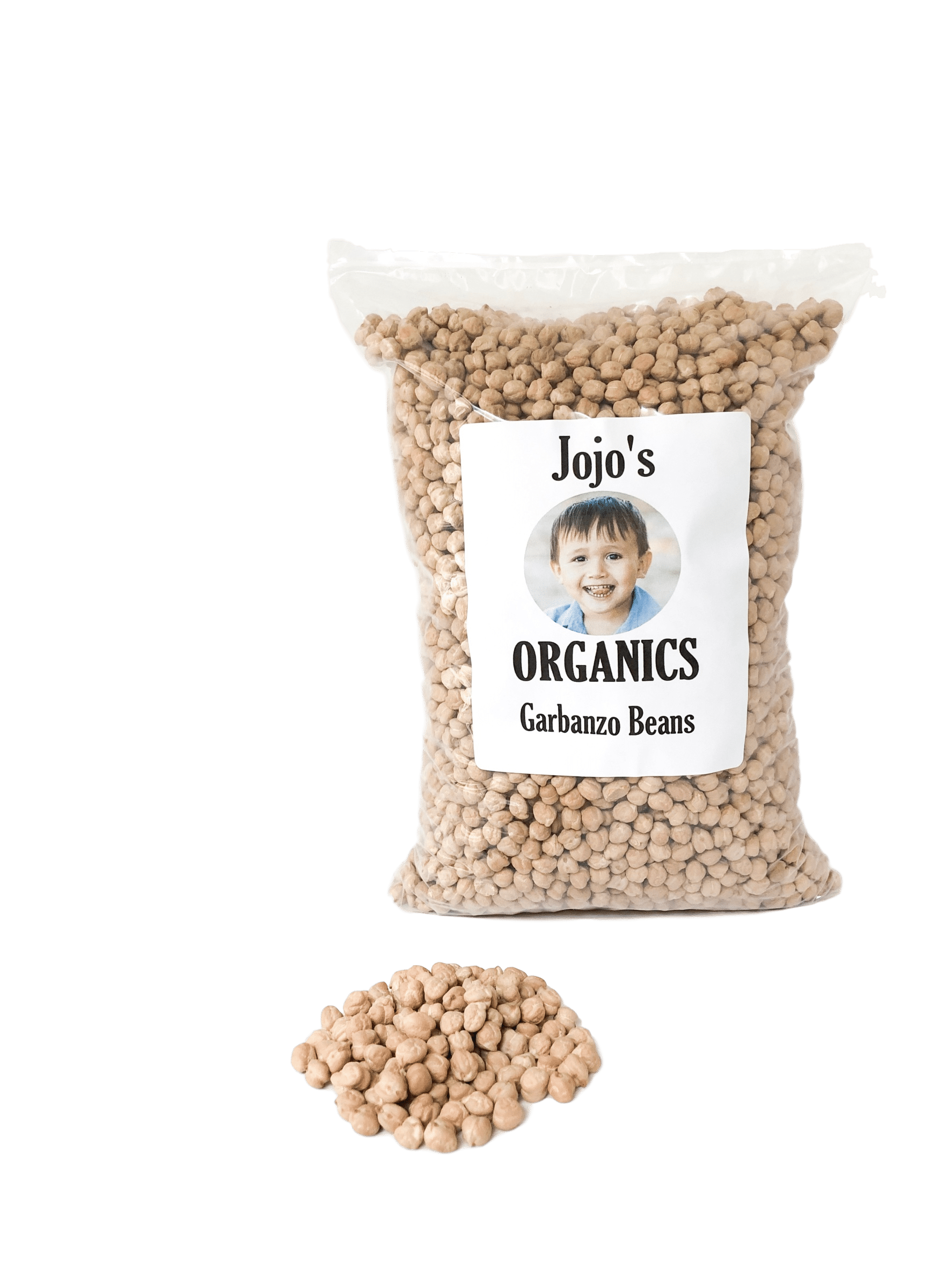 Organic Garbanzo Beans 5 lbs by Jojo's Organics Whole Chickpeas US