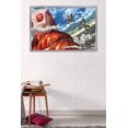thumbnail image 2 of Attack on Titan - Double Team Wall Poster, 22.375" x 34", Framed, 2 of 2