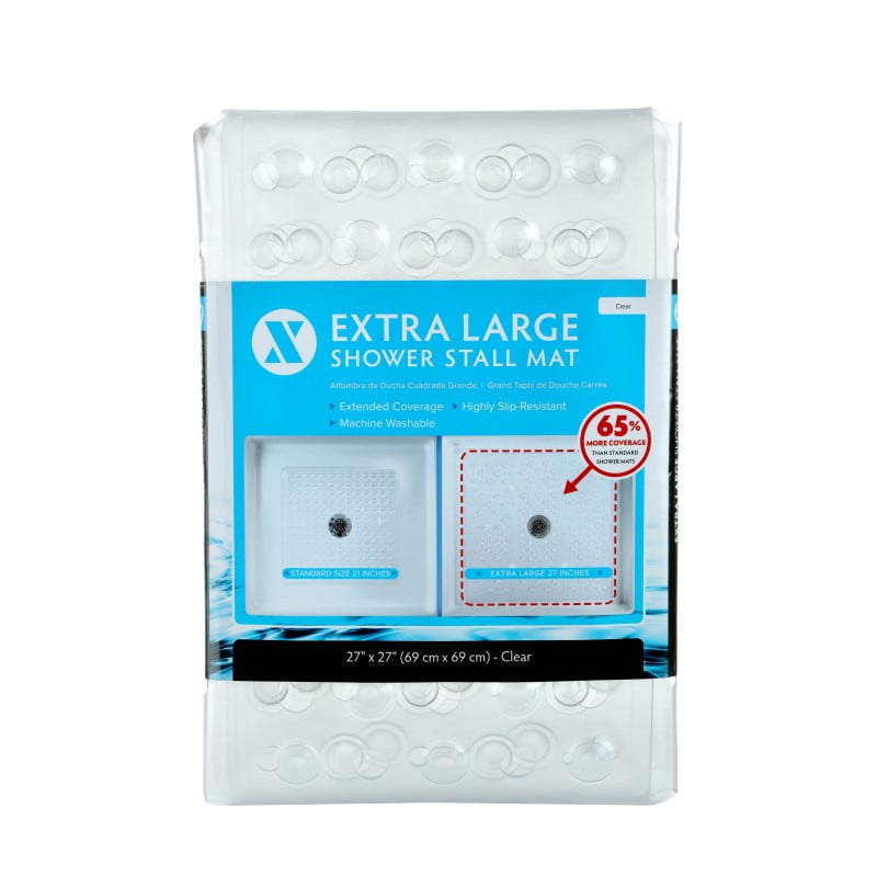 Slipx Solutions 27 X 27 Extra Large Square Shower Mat Walmart Com