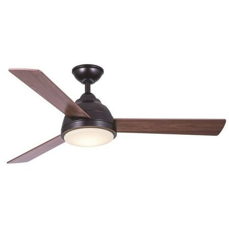 Neopolis 52 Ceiling Fan with LED and Remote Control Stainless Steel