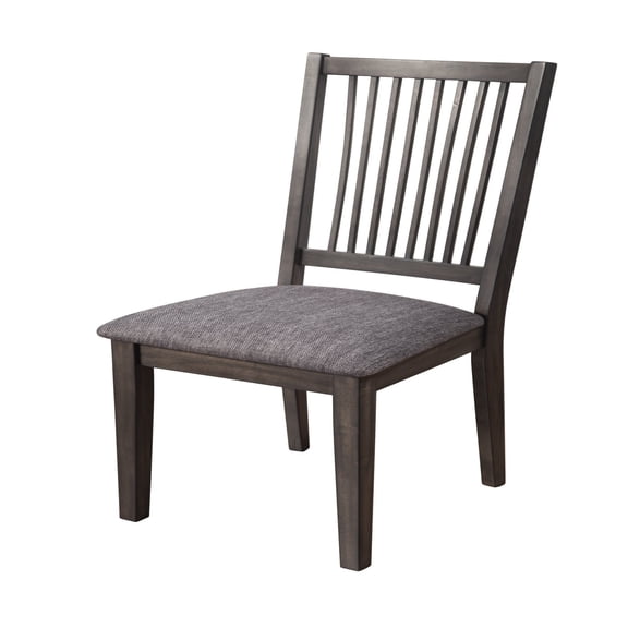 Alpine Furniture Lennox Set of 2 Side Chairs in Dark Tobacco (Brown)