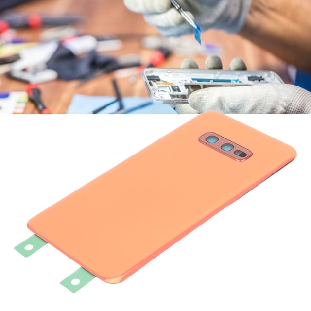 Galaxy S10e Front Outer Glass Screen and Back Glass Cover Kit with Pre Installed Tapes, Easy Installation, Full Repair Tools, Reliable