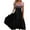 T#Black, variant on RYDCOT formal Dresses for Women Wedding Guest Birthday Dresses for Women Summer Printed Short Sleeve V Neck Dress Pleated Flowy Dresses or