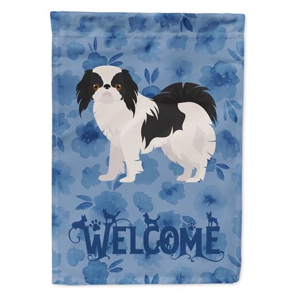 28 x 0.01 x 40 in. Japanese Chin No.2 Welcome Flag Canvas House Size