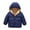 Blue, variant on GYRATEDREAM Winter Coats for Toddler Kids Baby Boys Girls Padded Light Puffer Jacket Outerwear Infant Down Teddy Bear Jacket with Hoods for 4-5Y Brown