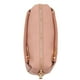 thumbnail image 4 of Bandolera FashionPuzzle con triple cremallera, talla pequeña, rosa empolvado, 4 of 5