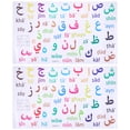 thumbnail image 1 of 2pcs Arabic Alphabet Wall Decals Self-adhesive Wall Sticker Kids Room Wall Sticker, 1 of 9