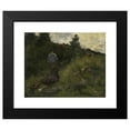 thumbnail image 2 of Richard Nicolaüs Roland Holst 18x15 Black Modern Framed Museum Art Print Titled - A Farmer Walking Along the Fringe of a Wood (1889), 2 of 5