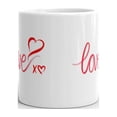 thumbnail image 3 of Love Word Inspirational Heart Coffee Tea Ceramic Mug Office Work Cup Gift 11 Oz, 3 of 3