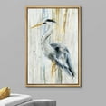 thumbnail image 3 of wall26 Framed Canvas Print Wall Art Pastel Watercolor Streak Crane Bird Nature Wilderness Illustrations Modern Art Decorative Rustic Relax/Calm for Living Room, Bedroom, Office - 16"x24" Na, 3 of 5