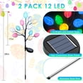thumbnail image 2 of Qoosea Solar Easter Eggs Lights for Easter Decorations, 2 pack 24 Eggs Leds Multicolor Waterproof Solar Lights, Outdoor Decoration for Garden Pathway Easter Solar Lights Outdoor, 2 of 8
