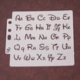 thumbnail image 2 of Alphabet Letter Stencils Template Painting Scrapbooking Embossing Stamping Album Card DIY, 2 of 6