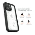 thumbnail image 3 of Body Glove Tidal Waterproof Phone Case for iPhone 14 Pro Max - Black/Clear, 3 of 10