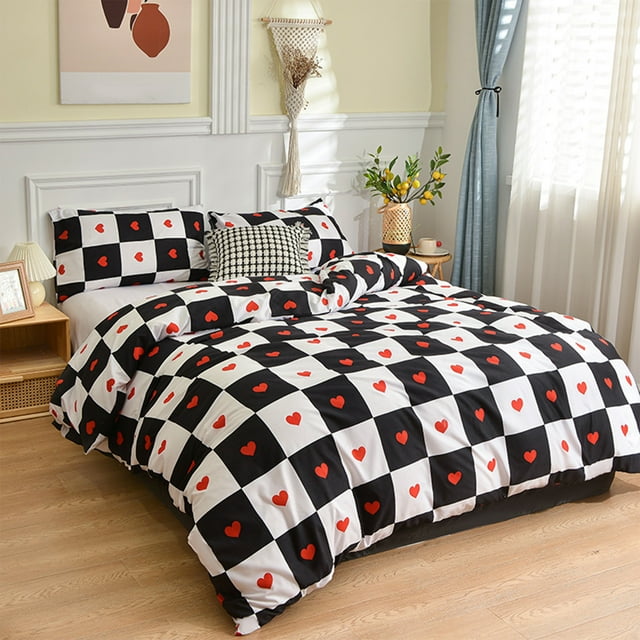 Xihbxyly Liquidación de Verano Fundamentos de Edredon Doble de Verano, Cepillada, Apta para Todas Las Estaciones, Suave, para Cama Doble, con Patrones Frescos