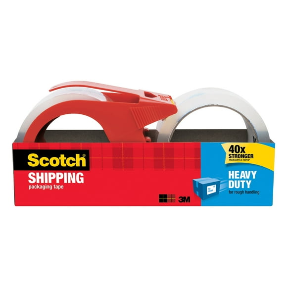 Tape Scotch 3850S para envíos pesados, 4,8 cm x 34,9 m
