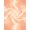 Peach Coral Cream, Pattern 19, variant on ODIKA 8'x10' Washable Area Rug Non-Shedding, Easy Care, Peach Concentric Spiral Coral Blush Flowing Gradient Curves Contemporary for King Size Bedroom Under Bed, Master Suite