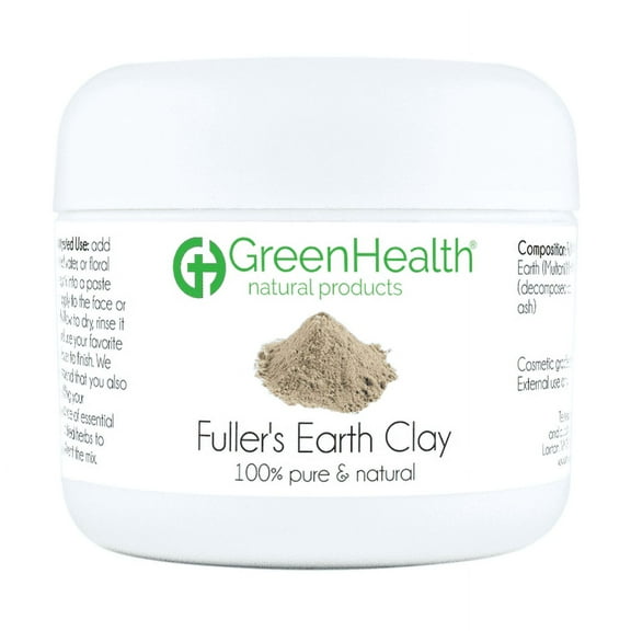 Fuller's Earth Clay 1.5 oz Plastic Jar
