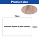 thumbnail image 2 of Laklulu Juego de 2 toallas, suaves y absorbentes, 34 x 74 cm, para hotel, baño, spa, uso diario, gimnasio, 2 of 6