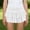 White, variant on Blmnix Skirt for Women Athletic Skirt Ruffle Skirt Tennis Skirt Skirts Mini Skirt Pink Women Skirts,M