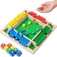 thumbnail image 1 of Juego Shut The Box Ineariu de madera para 4 jugadores para fiestas, 1 of 6