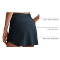 thumbnail image 4 of Falda CRZ YOGA Dolphin Deportiva de Cintura Alta Azul Marino XS, 4 of 6