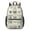 Dog Head Checkerboard, variant on Dog Head Checkerboard Beige 17" School Backpacks for Teens,Waterproof Oxford Fabric,S-Shape Padded Straps for School,Travel,Hiking,Camping