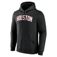 thumbnail image 2 of Men's Black Houston Rockets Wordmark Alternate Pullover Hoodie, 2 of 3