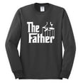 thumbnail image 3 of Wild Bobby, The Father Funny Movie Parody Husband Dad Daddy Boyfriend Gift | Mens Father's Day Long Sleeve T-Shirt, Charcoal, Medium, 3 of 4