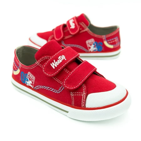 - Weestep Toddler Little Kid Girl Boy Adjustable Straps Sneaker
