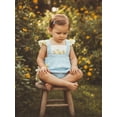 thumbnail image 4 of BemeyourBBs Newborn Baby Girl Duck Outfit Summer Clothes Infant Plaid Bubble Romper 0 3 6 12 18 Months Cute Duck Embroidery Fly Sleeve Ruffled Bodysuit Jumpsuit Playsuit, 4 of 9