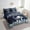 Navy Blue, variant on 7 Piece Sports Bedding Sets,American Football Fans Bed in a Bag Twin Size Rugby Player Comforter Set with Sheets Football Lovers Bed Set Teal Gray Sheets (Chicago)