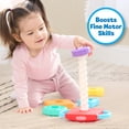 thumbnail image 6 of Playskool Spin 'N Rock Stacker - Baby Learning Toy for Sorting & Spinning Fun  for Toddlers, 6 of 10