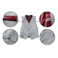 thumbnail image 5 of ETHAN 5 Piece Formal Wear for Boys First Communion Outfit Set for Young Boys Size 16, 5 of 8