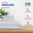 thumbnail image 3 of Egyptian Cotton King Size Sheets Set PC Thread Count Egyptian Cotton Bed Sheets King Size (Light ) Extra Soft Cooling ” Deep Pocket Sateen Luxury Hotel Bedsheet, 3 of 7