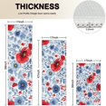 thumbnail image 4 of Pioneer Flower Floral Print Pattern Kitchen Rugs Sets Of 3,Kitchen Runner Rugs Non Skid Washable,Decorative Kitchen Floor Mats for Kitchen,Sink,Laundry,17"x30"+ 17"x47" + 17"x59", 4 of 6