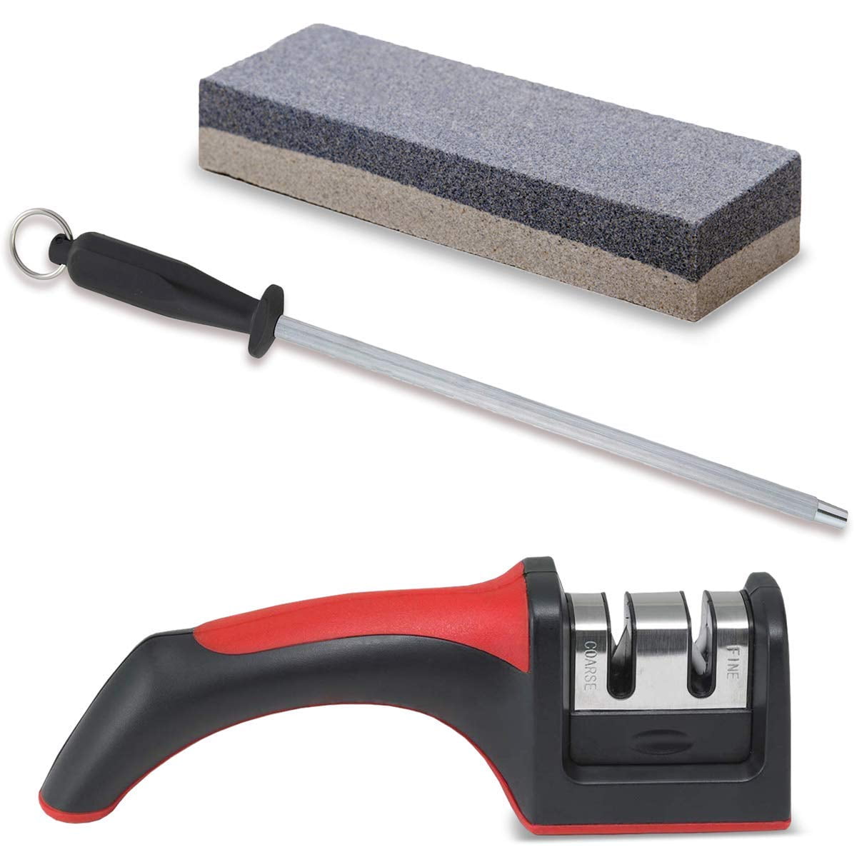 knife sets with sharpener