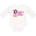 thumbnail image 3 of Inktastic grammy's little princess Girls Long Sleeve Baby Bodysuit, 3 of 5