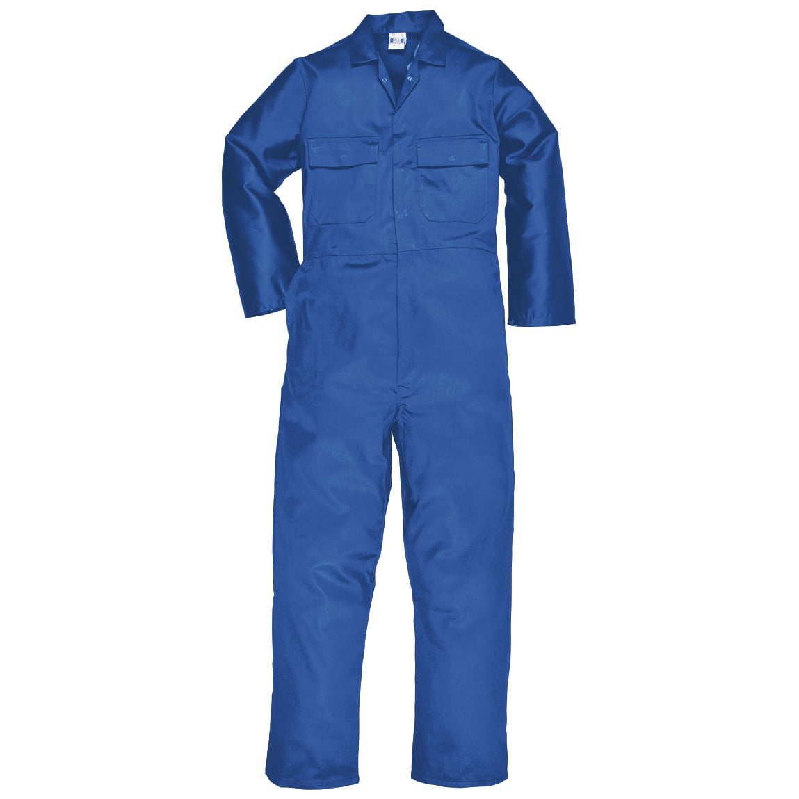 SMALL TO 5XL,STUD PORTWEST COVERALL,TALL LEG 33" NAVY BLUE,OVERALL,BOILER SUIT 