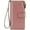 Pink, variant on Womens Wallet Leather RFID Blocking Long Purse Large Capacity Card Holder Organizer Trifold Ladies Phone Clutch