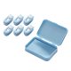 thumbnail image 2 of 4 pinzas para sábanas ajustables con pinzas para sábanas ajustables Azul claro, 2 of 9