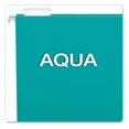 thumbnail image 3 of TiaGOC Recycled Hanging Folders, Letter Size, Aqua, 1/5 Cut, 25/BX (81616), 3 of 6
