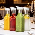 thumbnail image 6 of Clearance Bottle under $5,1 5L Water Carafe Top Lid Juice Containers Pitcher Leakproof Iced Tea Juice Water Jug For Home Bar Kitchen Restaurant, 6 of 7