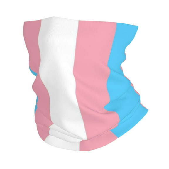 Transgender Flag Face Mask Bandanas Neck Gaiter Headwear Magic Scarf Headband For Dust Sun Wind