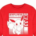 thumbnail image 3 of Pokémon - EEVEE 133 - Youth Long Sleeve Graphic T- Shirt, 3 of 5