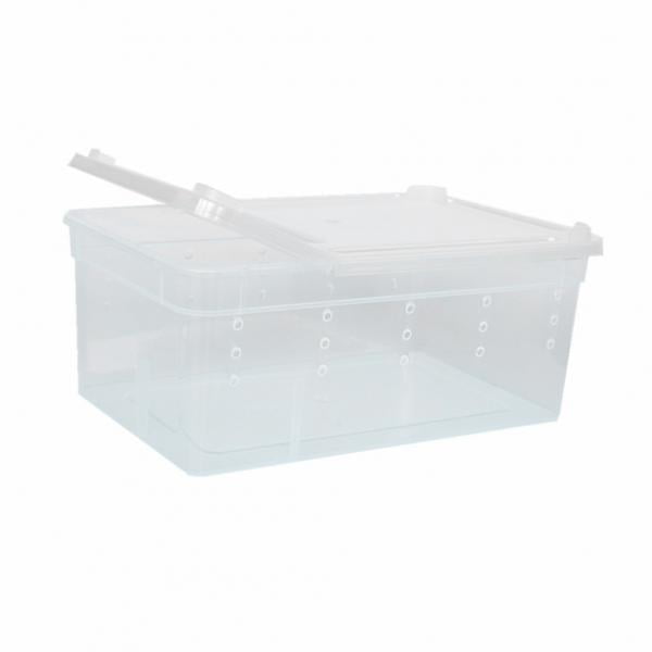 2x caja de piel de de plástico cueva de de huevos de madriguera para de tortuga Fernando Tanque de reptiles